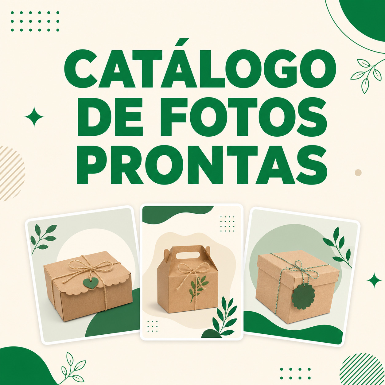 Capa do Catálogo de Fotos Prontas
