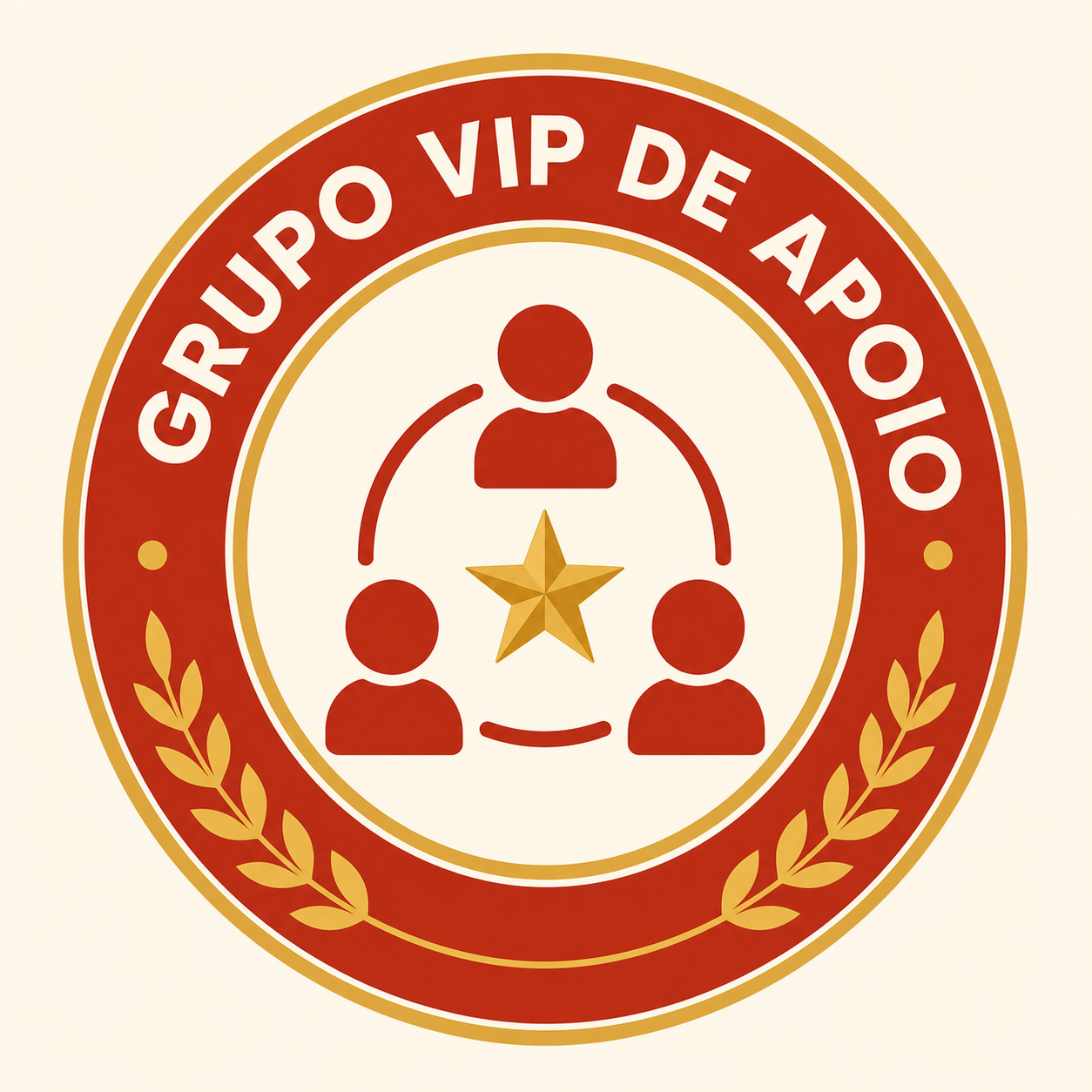 Selo do Grupo VIP de Apoio